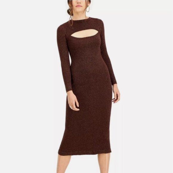 Lucy Paris Dresses & Skirts - NWOT LUCY PARIS Carolyn Brown Glitter Fall Dress Small